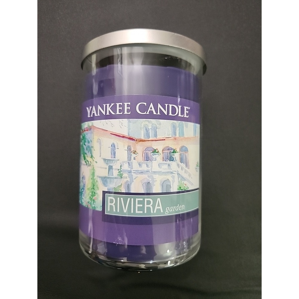 New Retired RARE Yankee‎ Candle Riviera Garden 22 Oz. 2 Wick Candle 75-110 Hrs